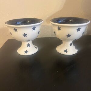 Two Patriot Bowls by Terramoto